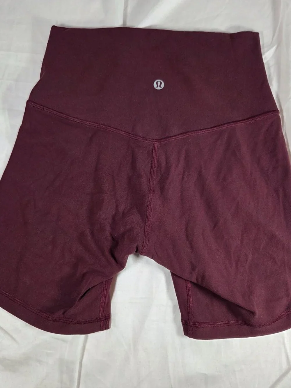 Lululemon Align High-Rise Shorts 6" - Burgundy / Red Merlot - Size 4 - Picture 2 of 3